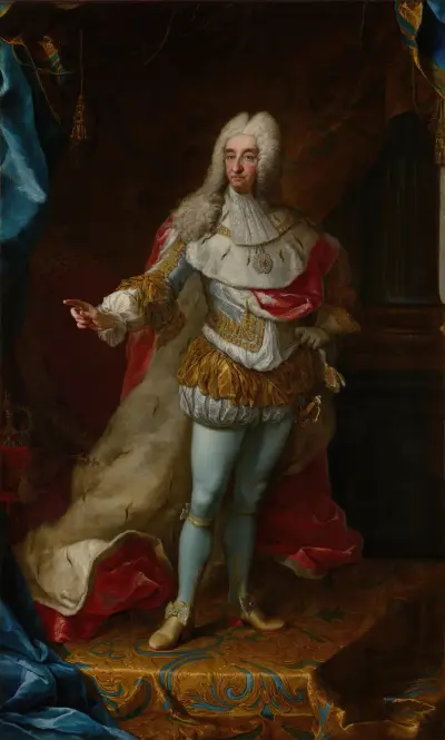 Vittorio Amedeo II i majestät av Martin van Meytens