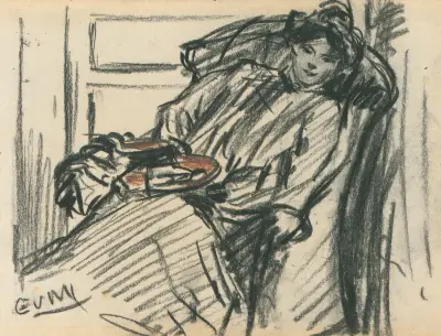 Auguste Pautre av Eugeen Van Mieghem