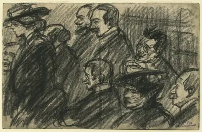 In de schouwburg av Eugeen Van Mieghem