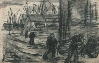 På väg till arbetet av Eugeen Van Mieghem