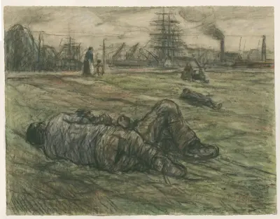 Vila på Scheldediket av Eugeen Van Mieghem