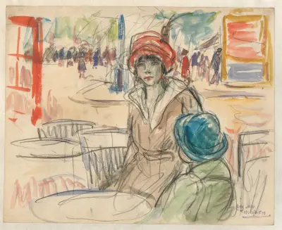 Taras na Keyserlei, 1921 – nr 2, Eugeen Van Mieghem