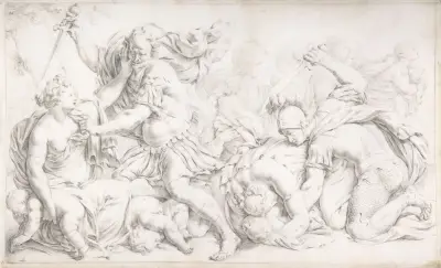Massacre of the Innocents av Willem Van Mieris
