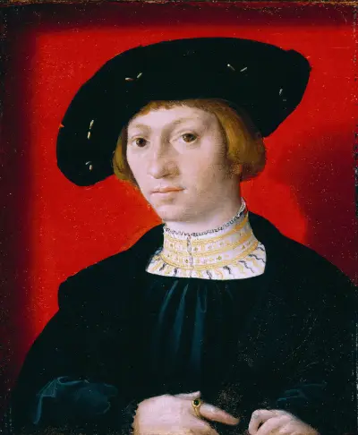 A Young Man av Bernard van Orley