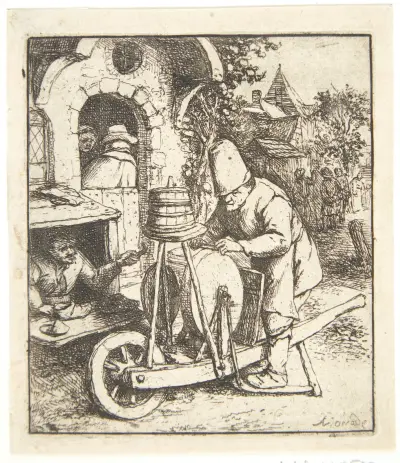Skærsliberen av Adriaen van Ostade