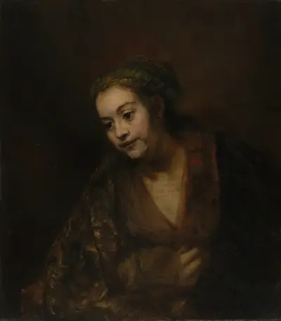 Hendrickje Stoffels (1626–1663) av Rembrandt van Rijn