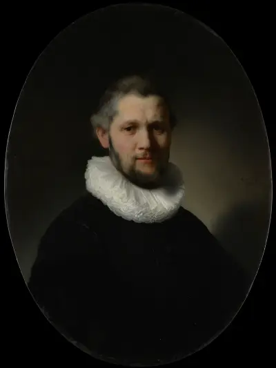 Portrait of a Man, 1632 – nr 2 av Rembrandt van Rijn