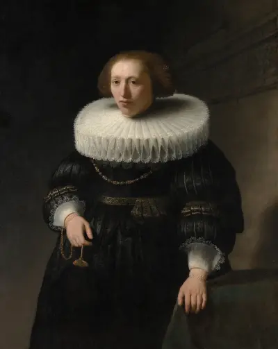 Portrait of a Woman, 1632 av Rembrandt van Rijn