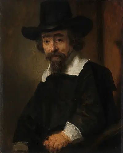 Portrait of Ephraim Bueno av Rembrandt van Rijn