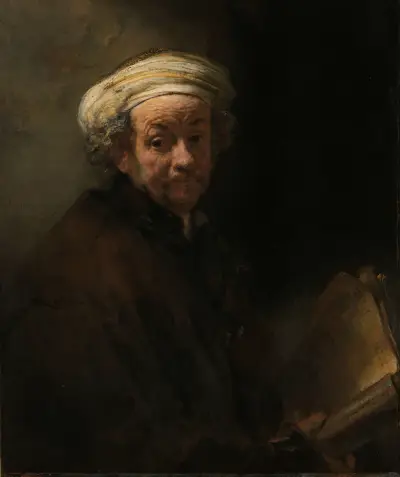 Self-portrait as the Apostle Paul av Rembrandt van Rijn