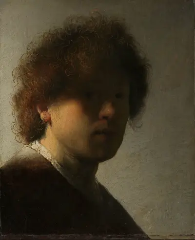 Self-portrait, Rembrandt van Rijn av Rembrandt van Rijn