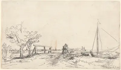 Six’s Bridge av Rembrandt van Rijn