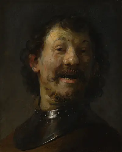 The Laughing Man av Rembrandt van Rijn