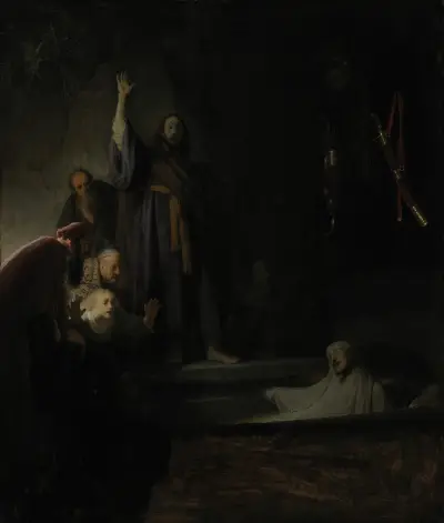 The Raising of Lazarus, 1630 av Rembrandt van Rijn
