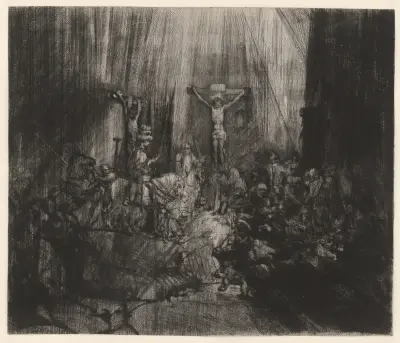 The Three Crosses, 1653 – nr 1 av Rembrandt van Rijn