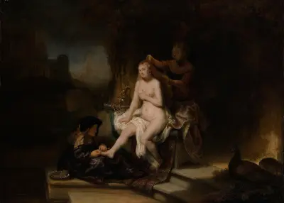 The Toilet of Bathsheba av Rembrandt van Rijn