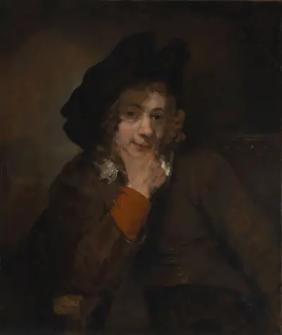 Titus, the Artist’s Son, 1660 av Rembrandt van Rijn