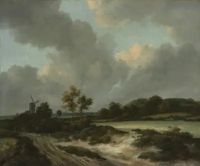 Sädesfält av Jacob van Ruisdael