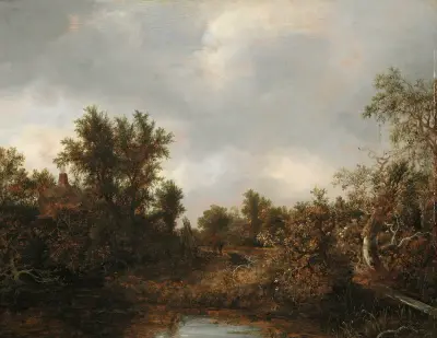 Landscape av Jacob van Ruisdael