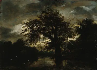 Den gamla eken av Jacob van Ruisdael