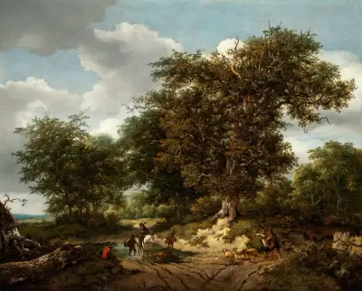The Great Oak von Jacob van Ruisdael