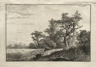 Vetefältet av Jacob van Ruisdael