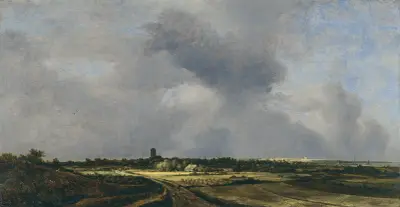 Utsikt över Naarden av Jacob van Ruisdael