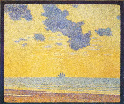Big Clouds av Theo van Rysselberghe