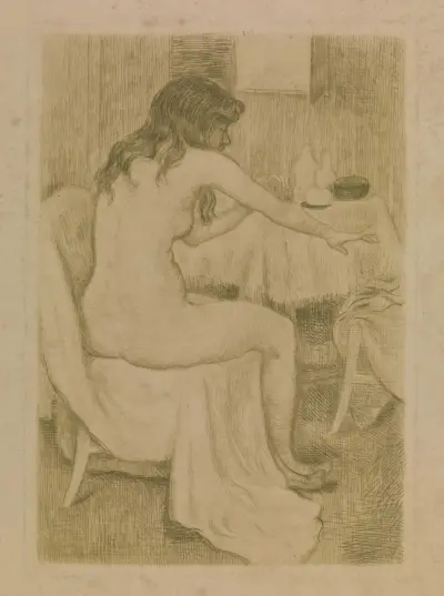 Het toilet av Theo van Rysselberghe