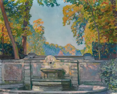 La Fontaine av Theo van Rysselberghe