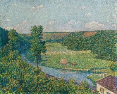 Das Sambre-Tal, 1890 – Nr. 1 von Theo van Rysselberghe