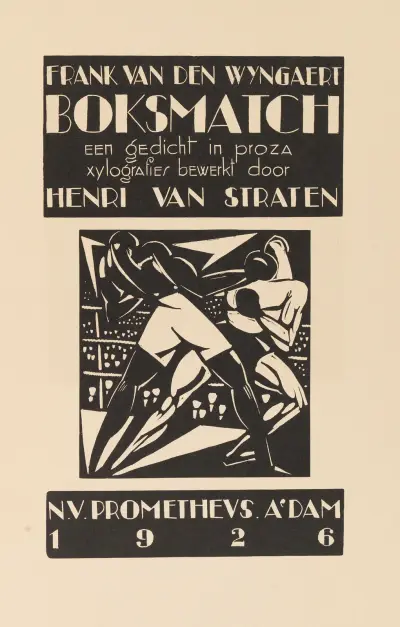 Boksmatch av Henri Van Straten