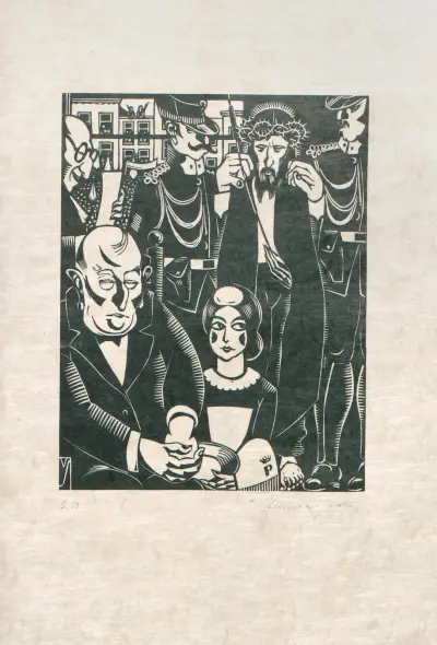 De Kruisweg Pl.1 av Henri Van Straten