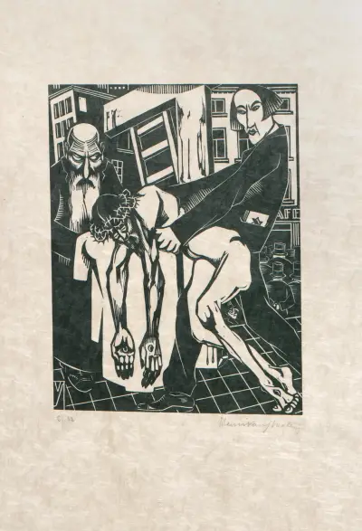 De Kruisweg Pl.11 av Henri Van Straten