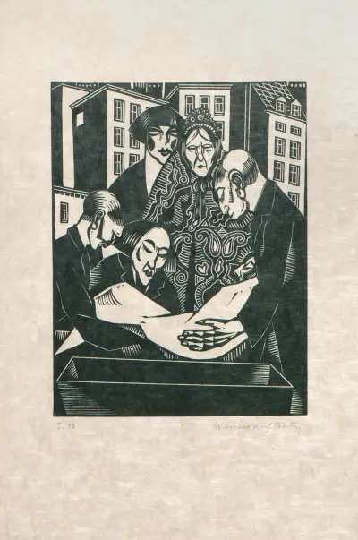 De Kruisweg Pl.12 av Henri Van Straten