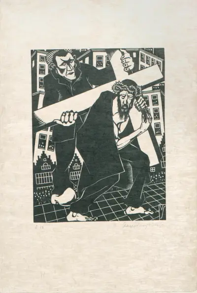 De Kruisweg Pl.3 av Henri Van Straten