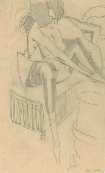 Vänninorna II av Henri Van Straten