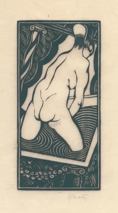 Doppel Sehnsucht Sonette Pl.6 av Henri Van Straten