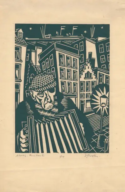 Hoogstraat av Henri Van Straten