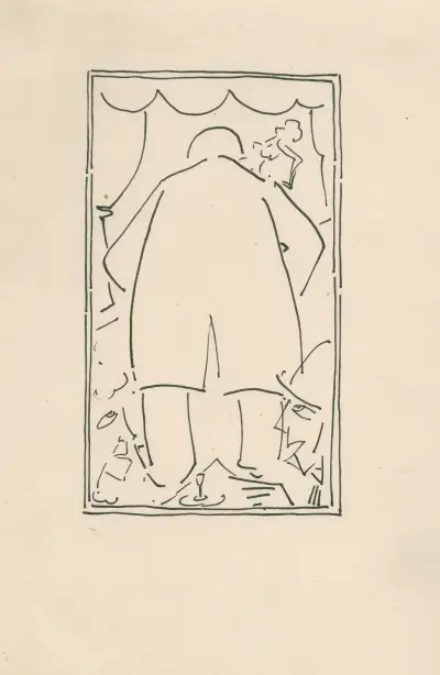 Ilustrace maquette, Henri Van Straten