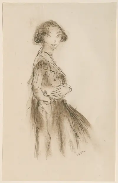 Flicka av Henri Van Straten