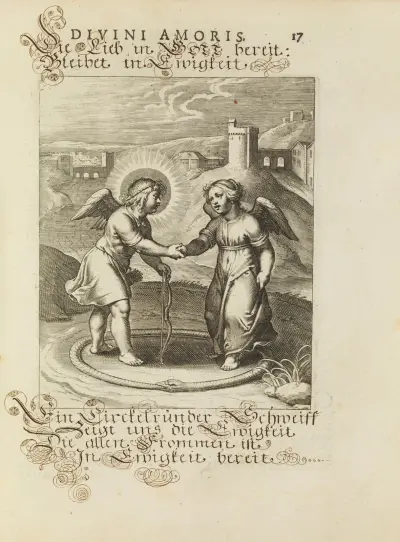 Amoris divini emblemata Pl.06 av Otto van Veen