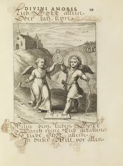 Amoris divini emblemata Pl.12 von Otto van Veen