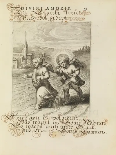 Amoris divini emblemata Pl.23 von Otto van Veen