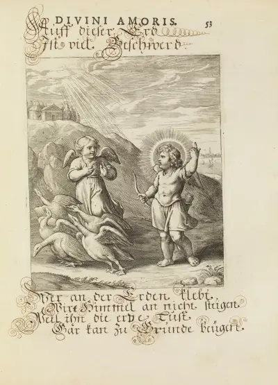 Amoris divini emblemata Pl.24 av Otto van Veen