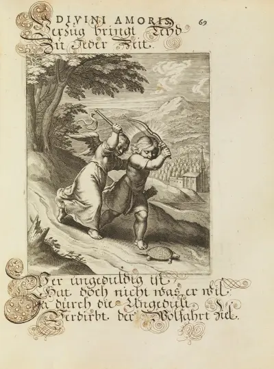 Amoris divini emblemata Pl.32 av Otto van Veen