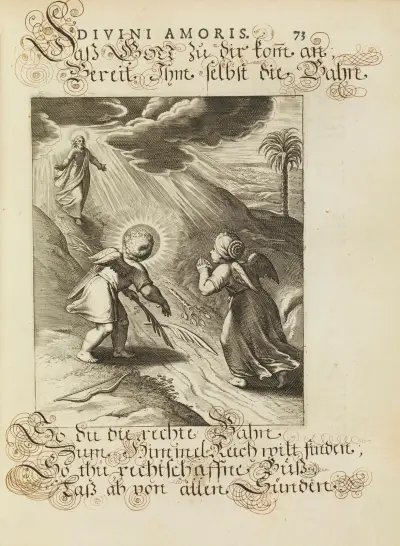 Amoris divini emblemata Pl.34 av Otto van Veen