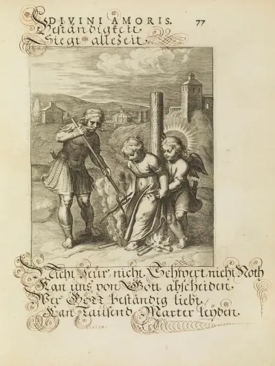 Amoris divini emblemata Pl.36 av Otto van Veen