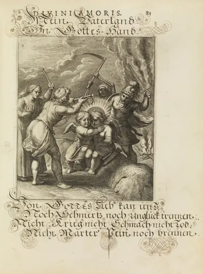 Amoris divini emblemata Pl.39 av Otto van Veen