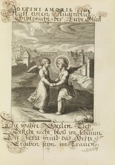 Amoris divini emblemata Pl.48 av Otto van Veen